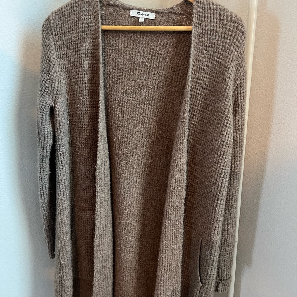 Madewell Wafflestitch Cardigan Sweater (NWOT)